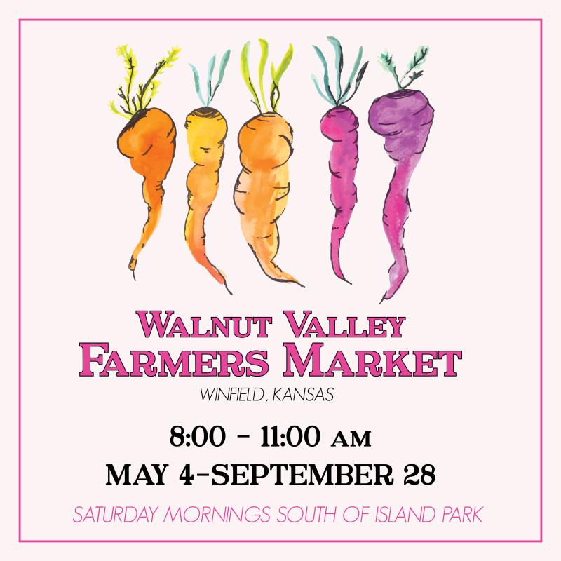 Walnut Valley Farmers Market Opening Day