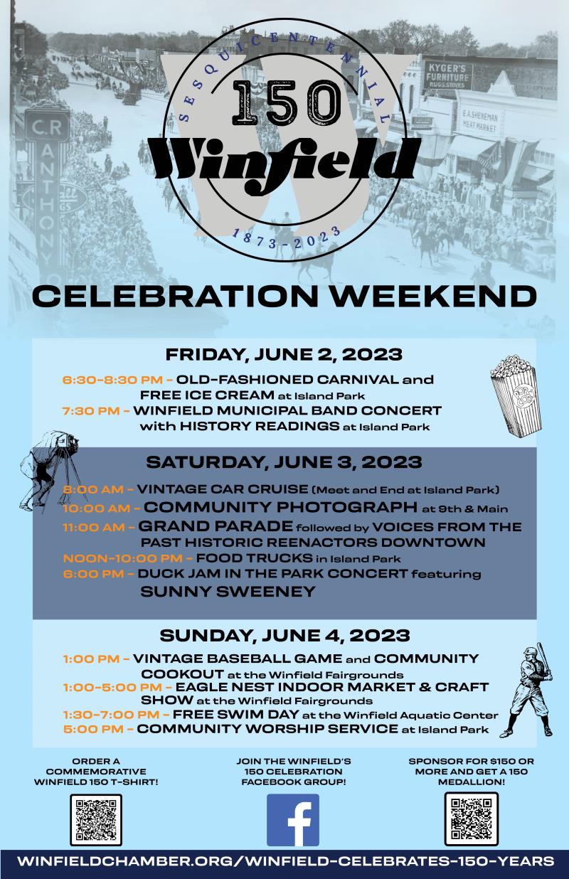 Winfield's Sesquicentennial Celebration Weekend