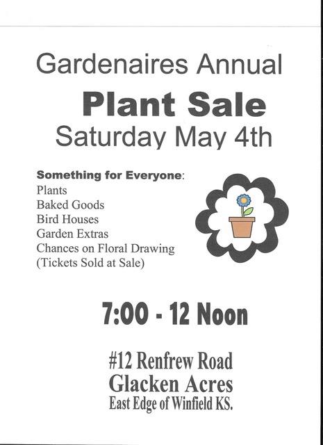 Gardenaires Annual Plant Sale