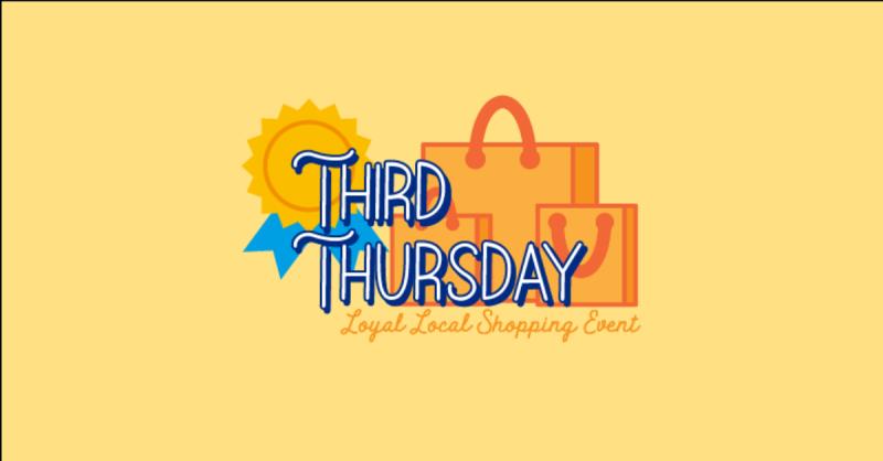 Third Thursday Shopping Event